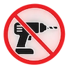 No drilling.